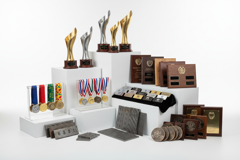 Awards
Youth Sports
Custom Work
Name Badges
Industrial Engraving
Military
